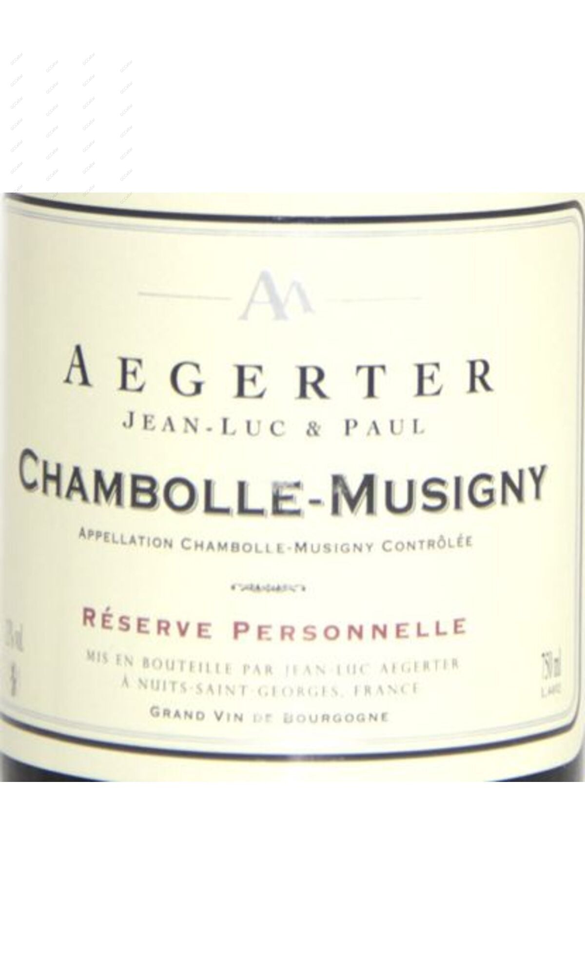 Aegerter Jean Luc & Paul, Chambolle-Musigny