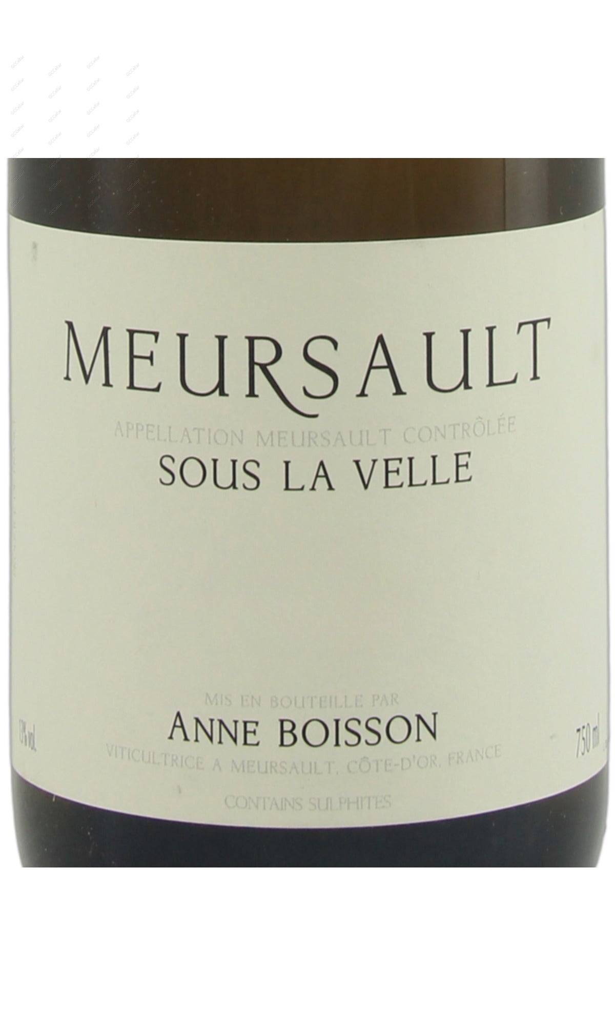 Anne Boisson, Meursault, Sous la Velle