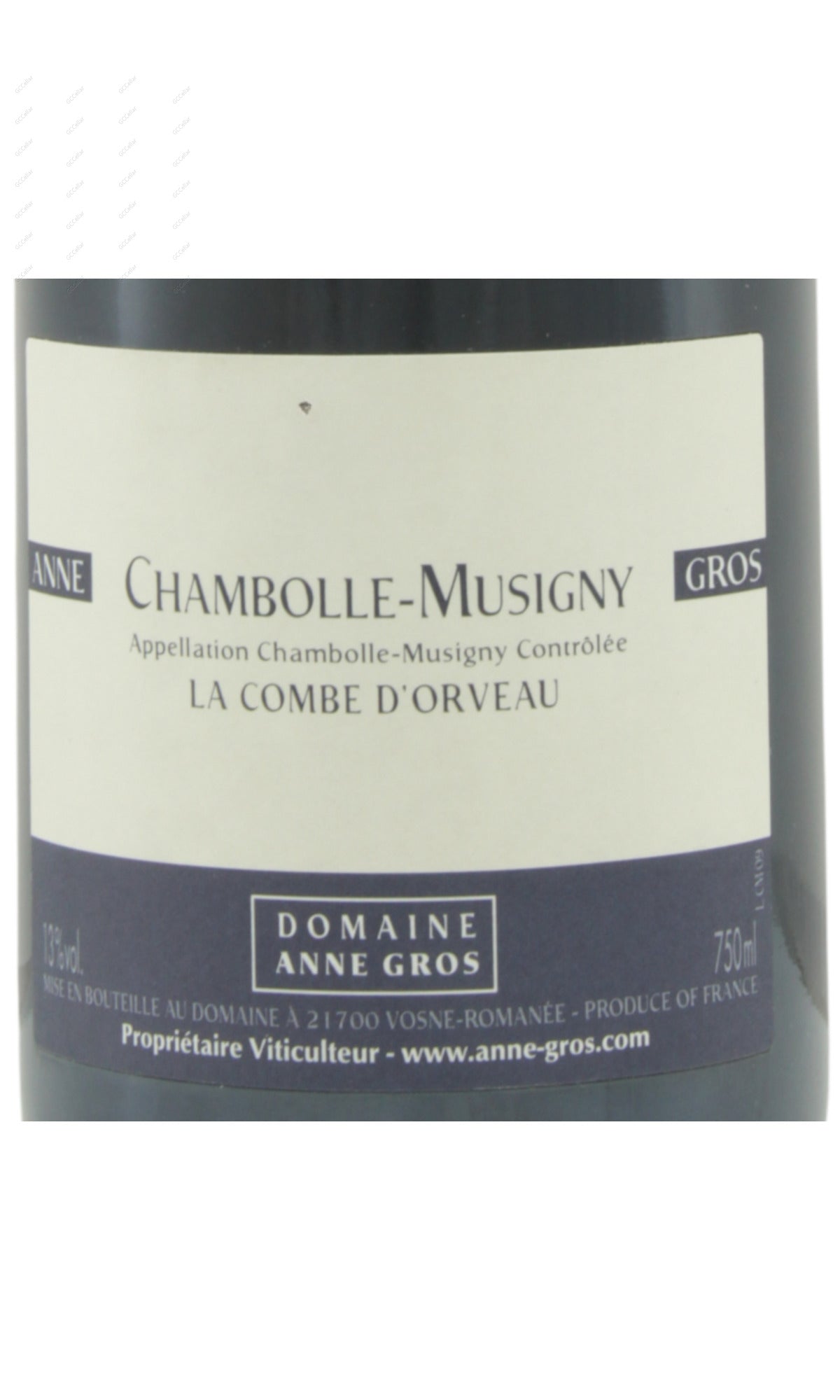 Anne Gros, Chambolle Musigny, La Combe d'Orveau
