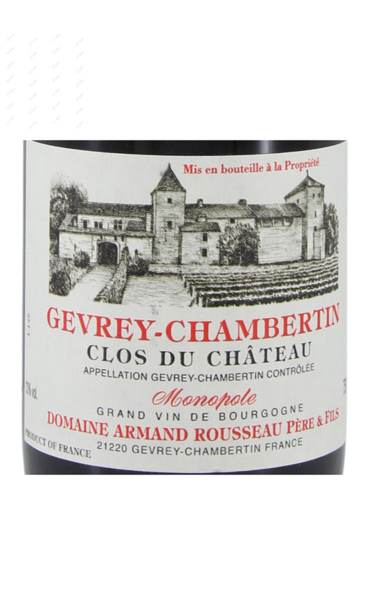 Armand Rousseau Pere et Fils,Gevrey Chambertin, Clos du Chateau