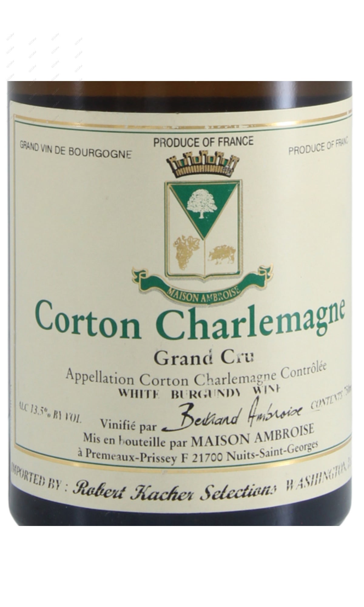 Bertrand Ambroise, Corton Charlemagne, Grand Cru