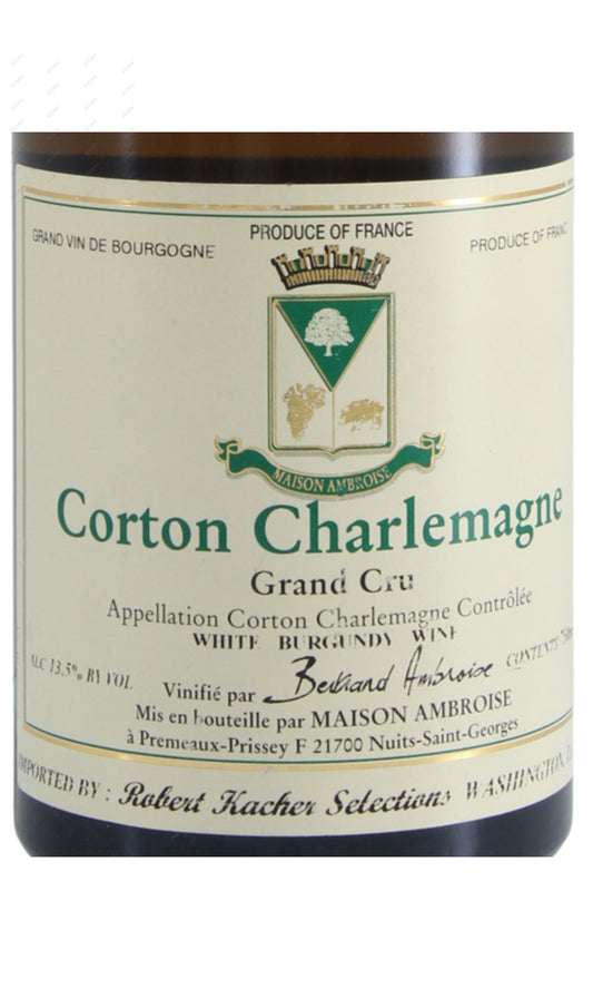 Bertrand Ambroise, Corton Charlemagne, Grand Cru