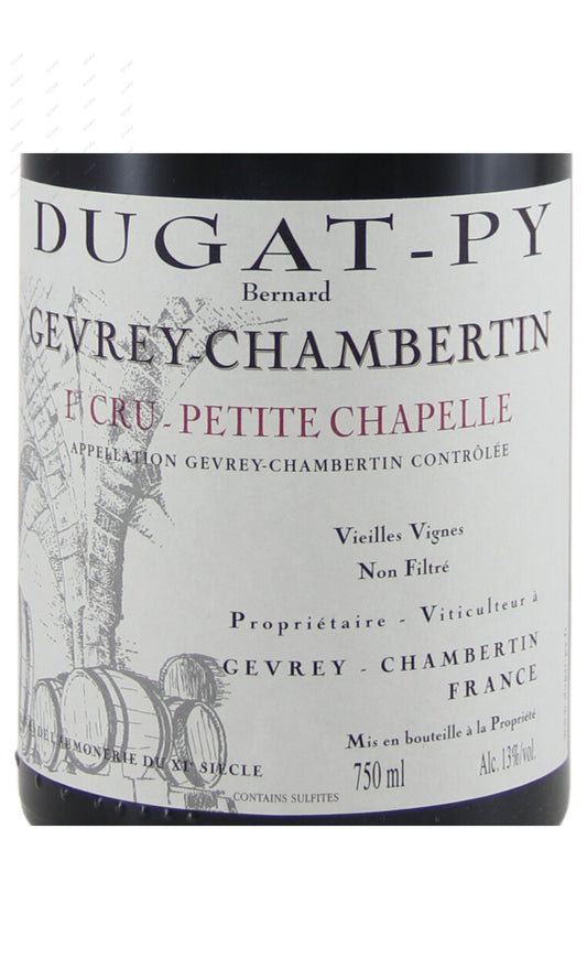 Bernard Dugat-Py, Gevrey Chambertin Petite Chapelle, 1er Cru, Vieilles Vignes