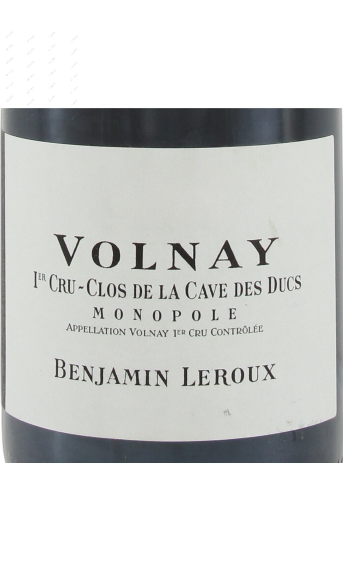 Benjamin Leroux, Volnay, Clos de la Cave des Ducs, 1er Cru, Monopole