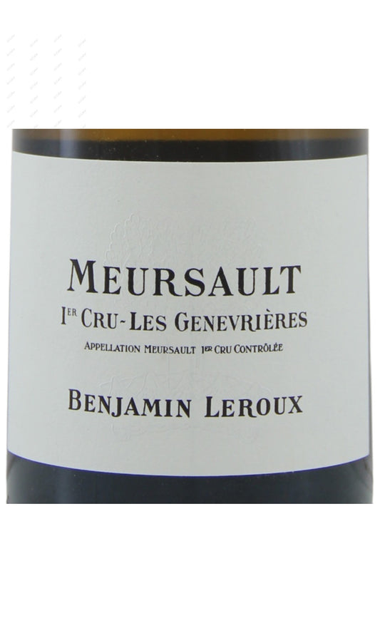 Benjamin Leroux, Meursault, Les Genevrieres, 1er Cru
