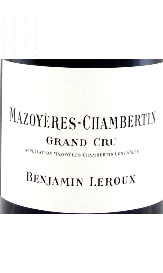 Benjamin Leroux, Mazoyeres Chambertin Grand Cru