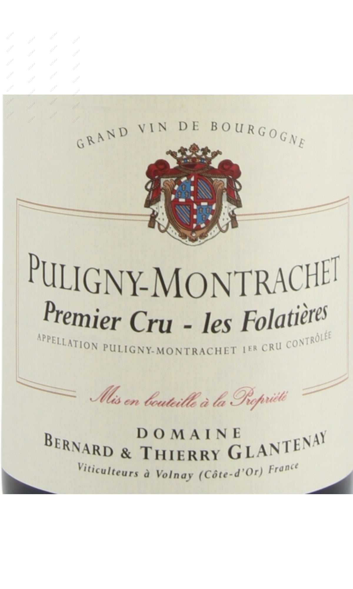 Bernard & Thierry Glantenay, Puligny Montrachet, Les Folatieres, 1erCru