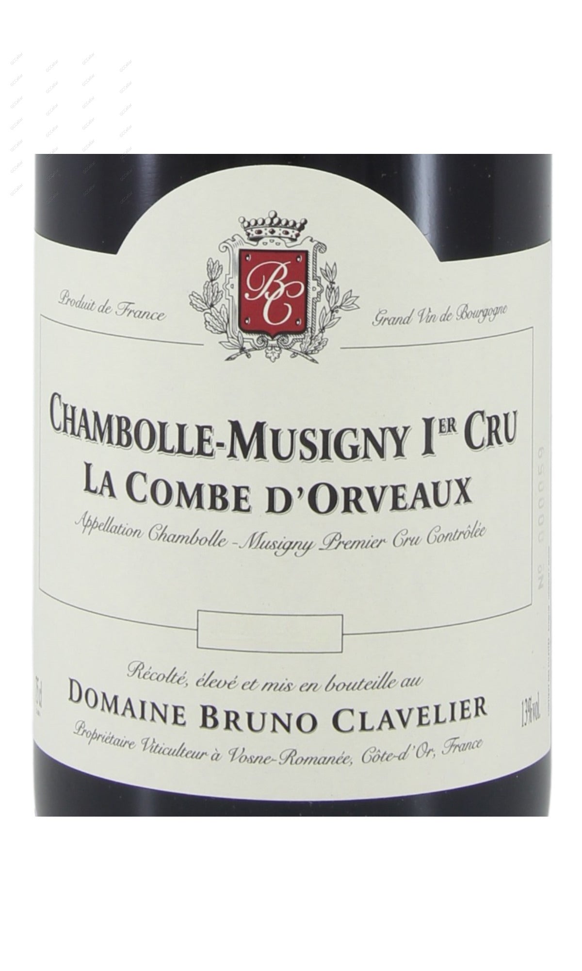 Bruno Clavelier, Chambolle Musigny, La Combe d'Orveaux, 1er Cru