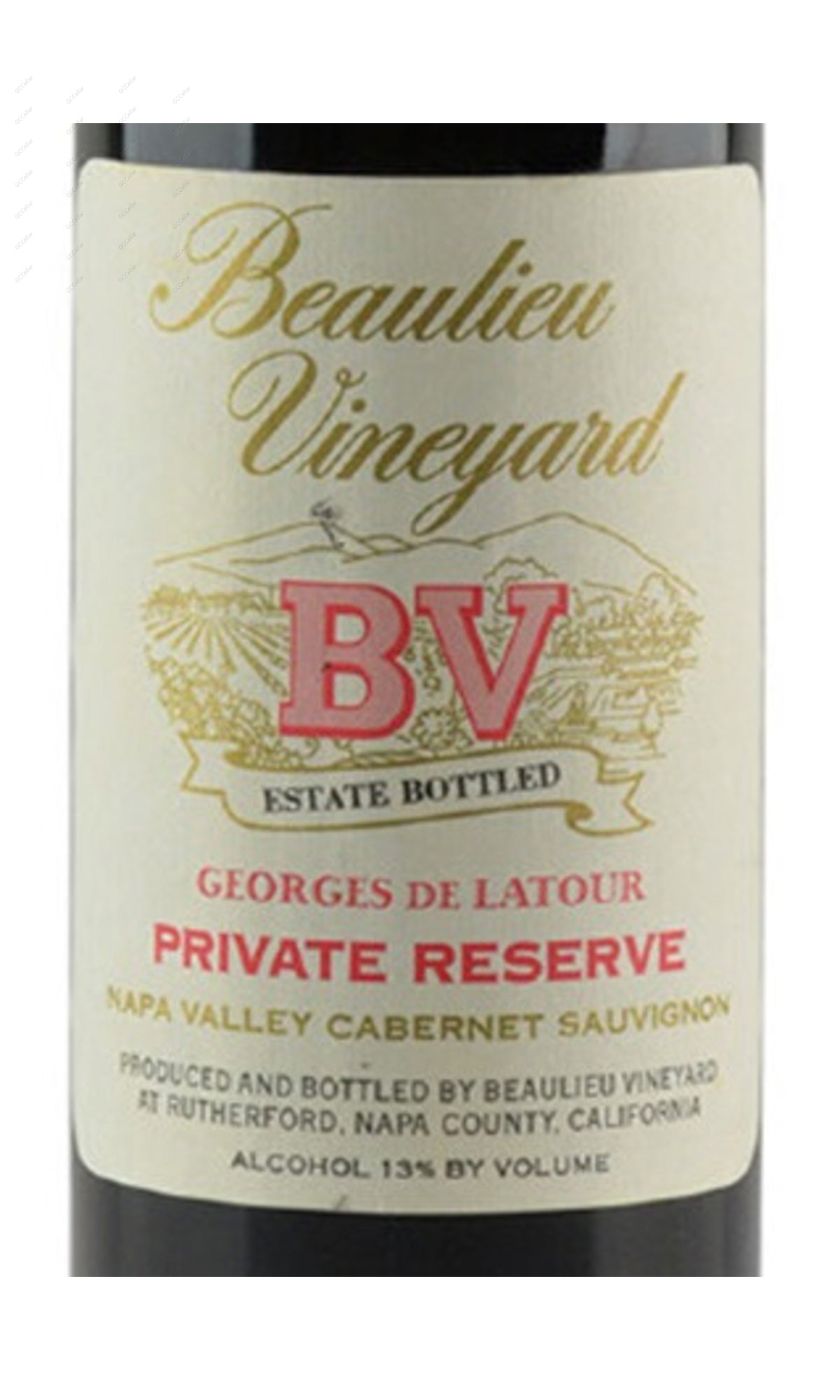 BVPRS-A1971 Beaulieu Vineyard, Georges de Latour Private Reserve, Cabernet Sauvignon 博利酒莊 喬治拉圖私家珍藏 赤霞珠 750ml
