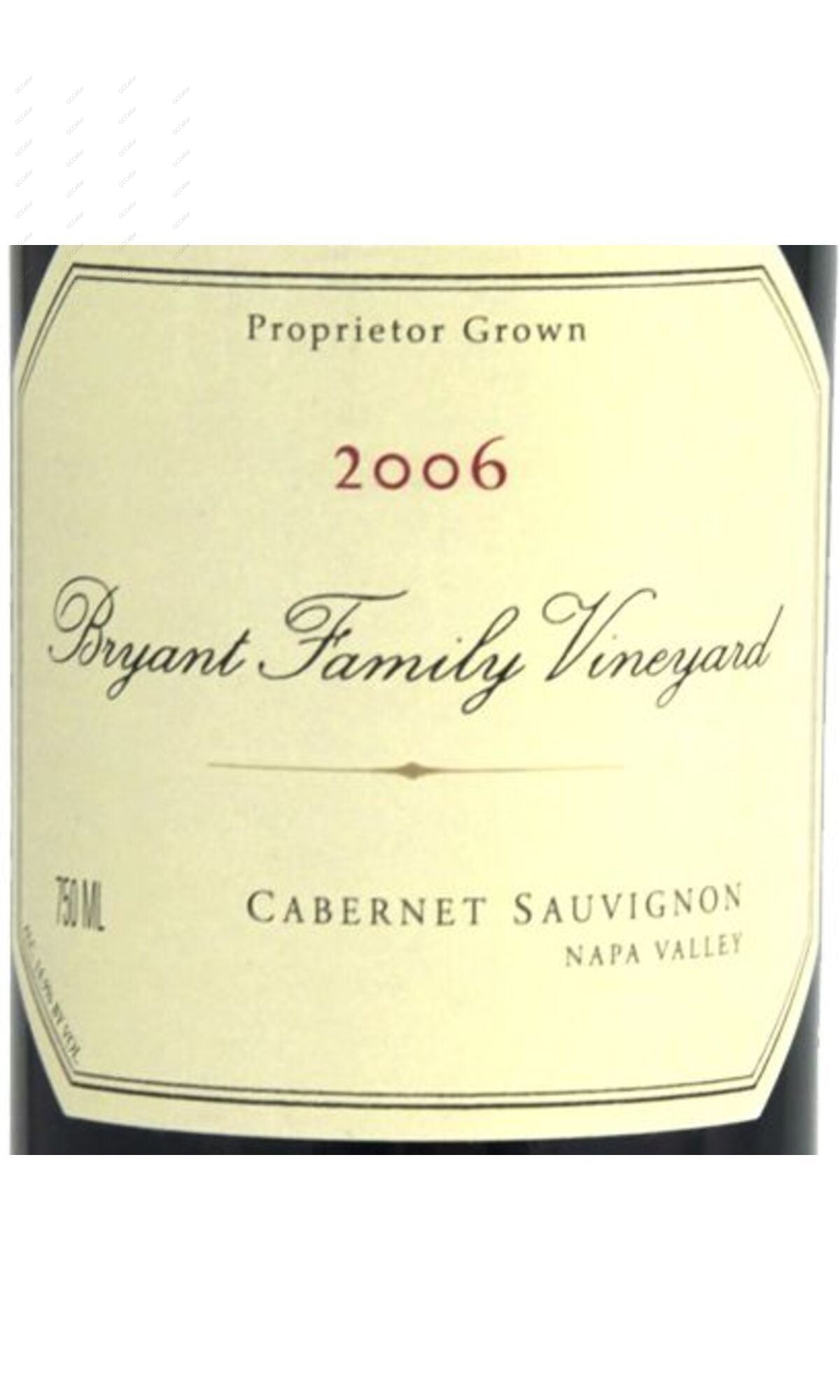 Bryant Family Vineyard, Cabernet Sauvignon