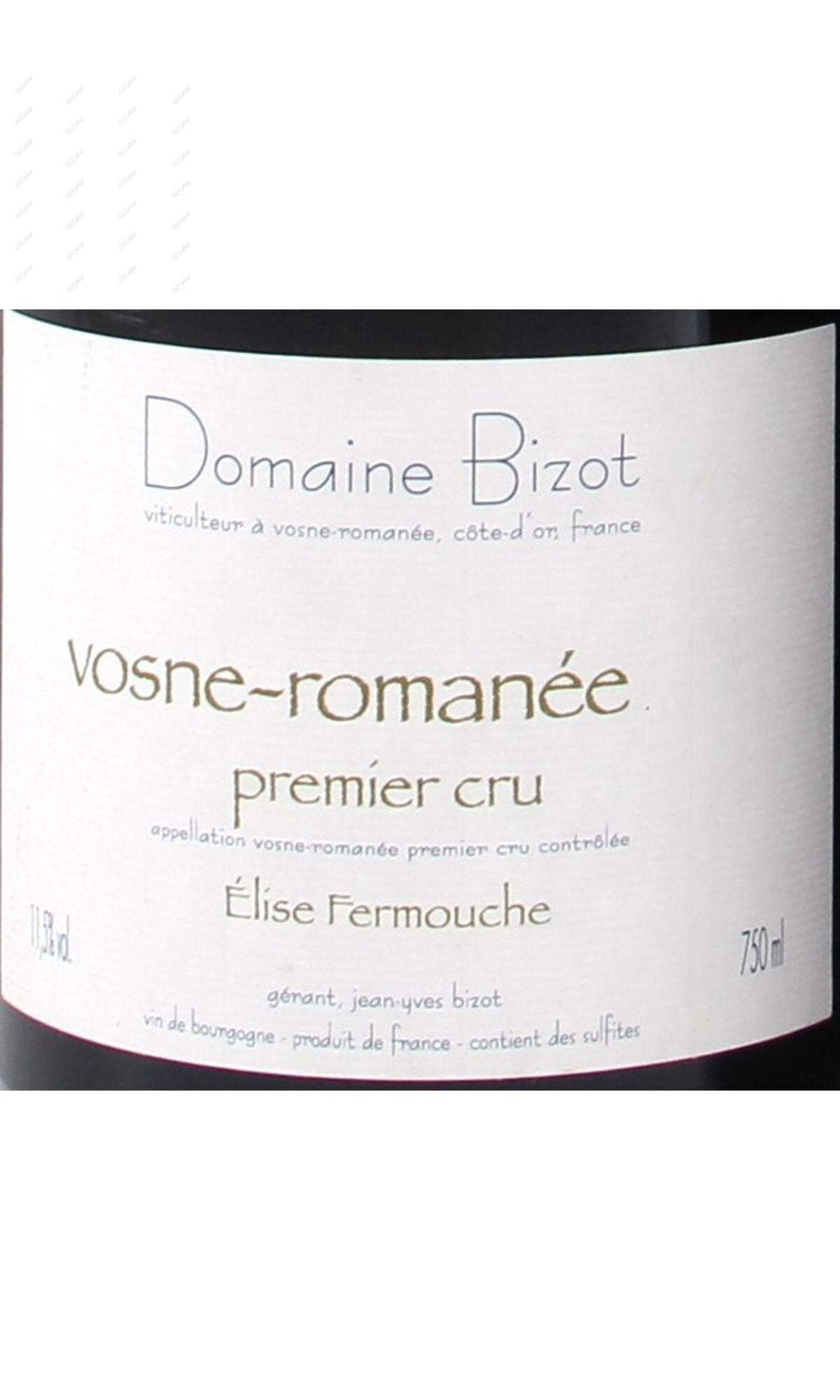 Bizot, Vosne Romanee, Elise Fermouche, 1er Cru Monopole