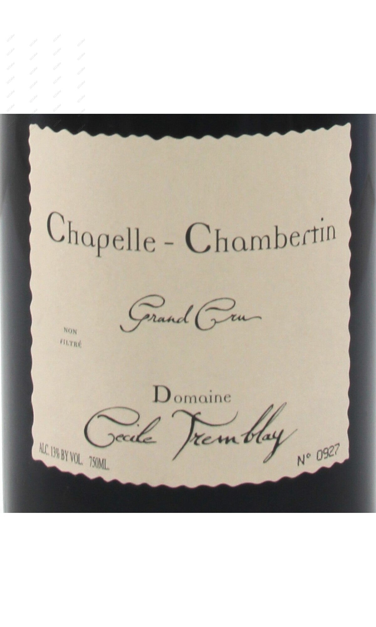 Cecile Tremblay, Chapelle Chambertin, Grand Cru