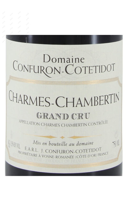 Confuron Cotetidot, Charmes Chambertin, Grand Cru