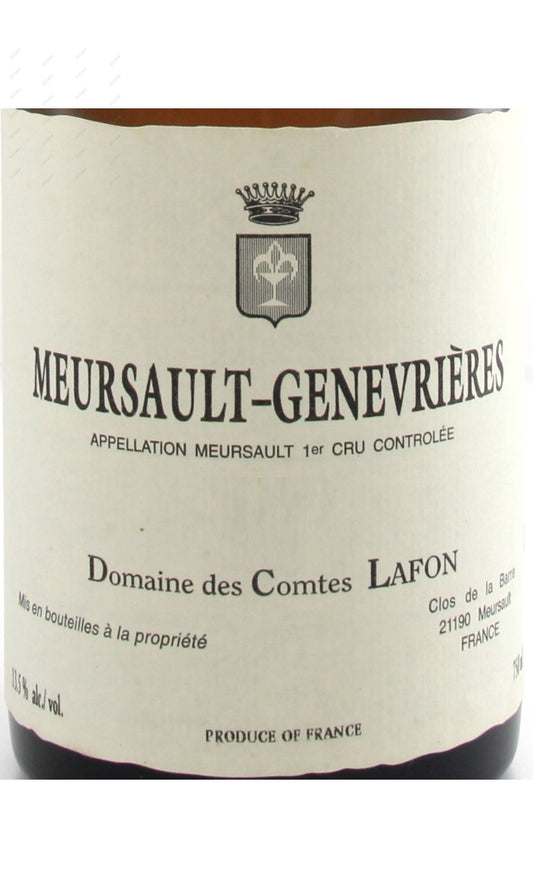 Domaine des Comtes Lafon, Meursault, Genevrieres, 1er Cru