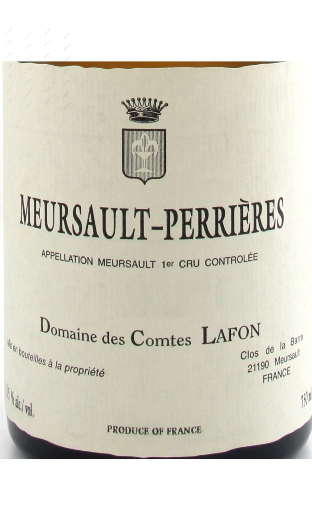 Domaine des Comtes Lafon, Meursault, Perrieres, 1er Cru