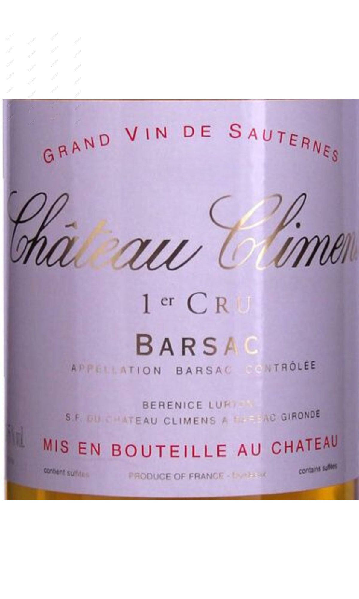 CLMSS-A2005-S Chateau Climens 克里蒙酒莊 750ml