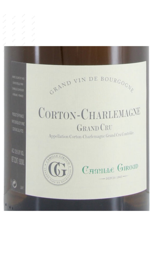 Camille Giroud, Corton Charlemagne, Grand Cru