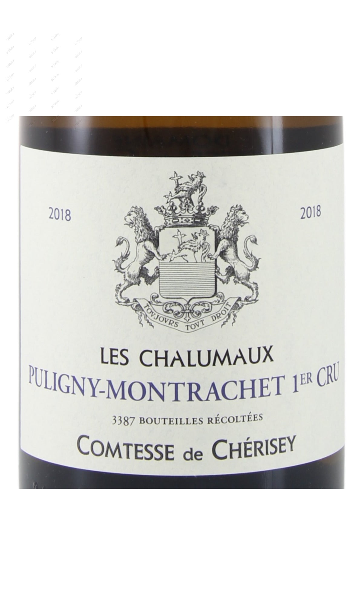 Comtesse de Cherisey, Puligny Montrachet, Les Chalumeaux, 1er Cru