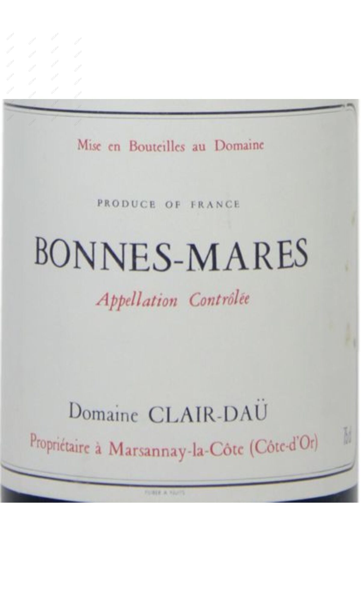 Clair-Dau, Bonnes Mares