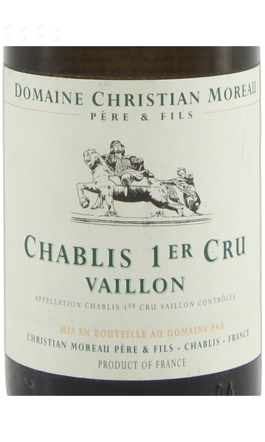 Christian Moreau Pere & Fils, Chablis, Vaillons, 1er Cru