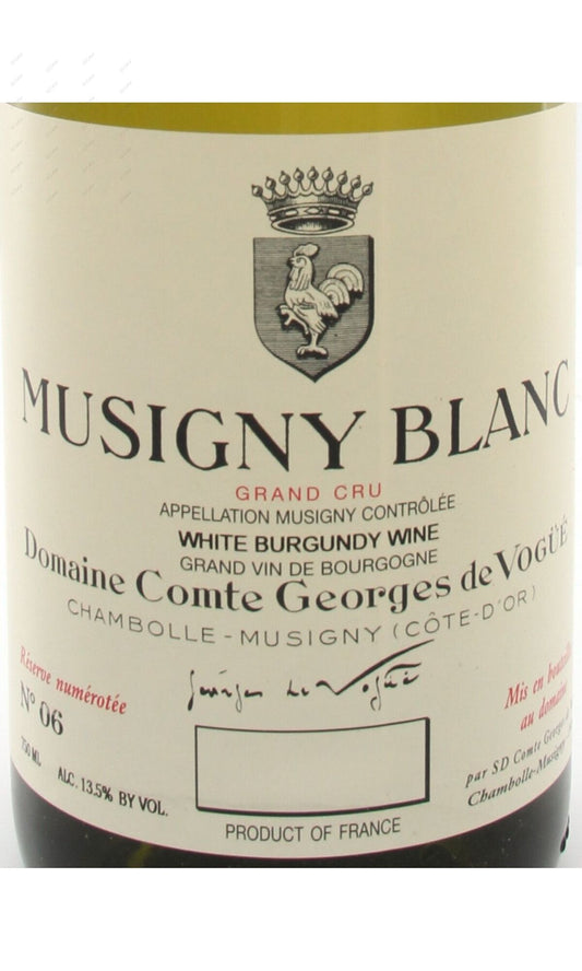 Domaine Comte Georges de Vogue, Musigny Blanc, Grand Cru