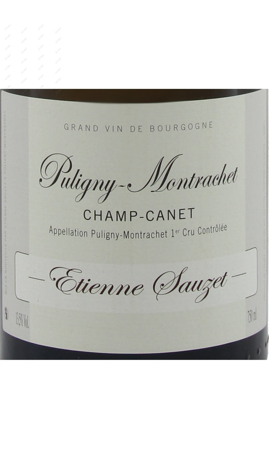 Etienne Sauzet, Puligny Montrachet, Champ Canet, 1er Cru