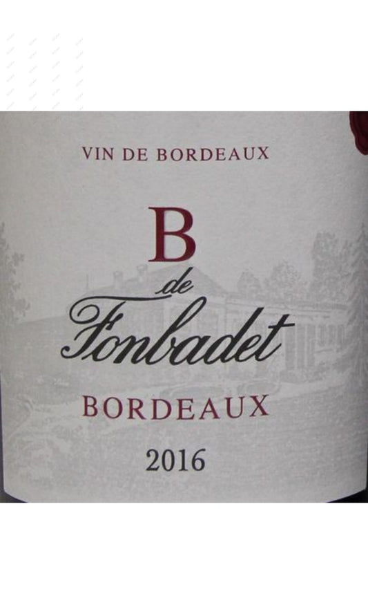 B de Fonbadet Bordeaux