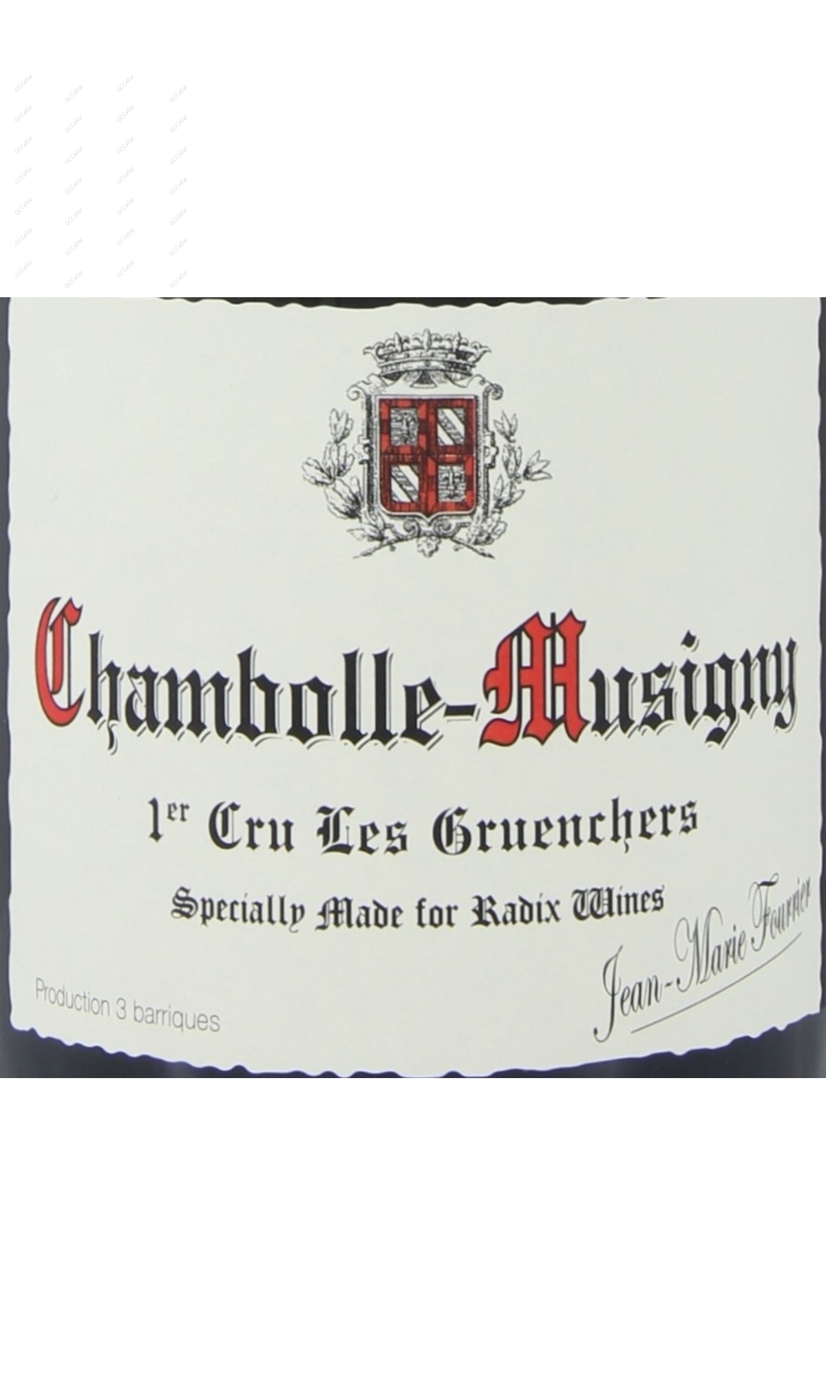Fourrier, Chambolle Musigny, Les Gruenchers, 1er Cru, VV
