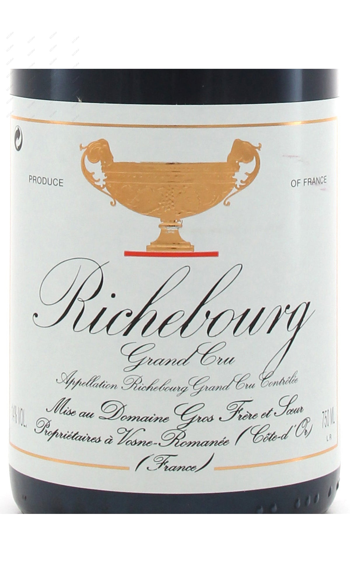 GFRBS-A2013 Gros Frere et Soeur, Richebourg Grand Cru 歌豪兄妹(大金杯)酒莊 李其堡特級園 750ml