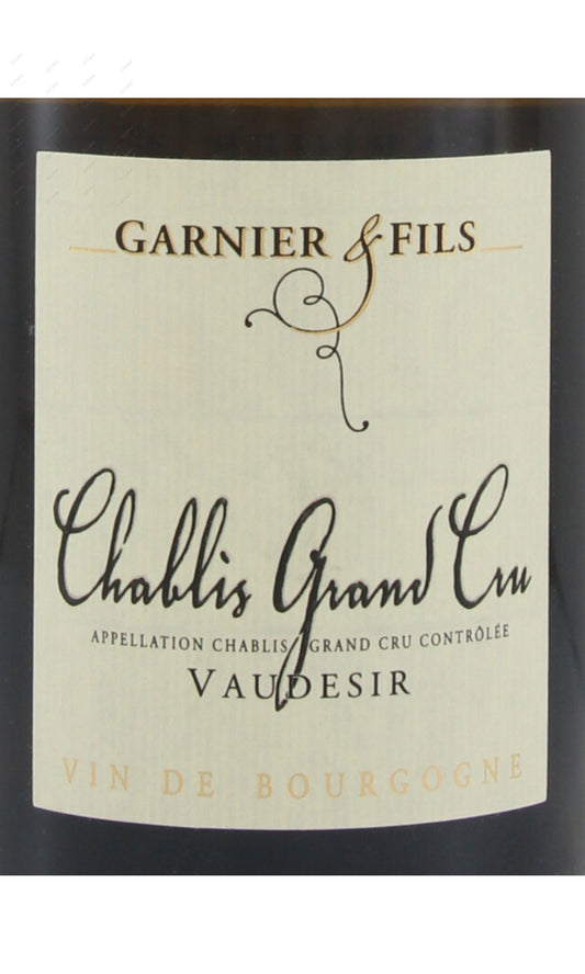 Garnier & Fils, Chablis, Vaudesir, Grand Cru