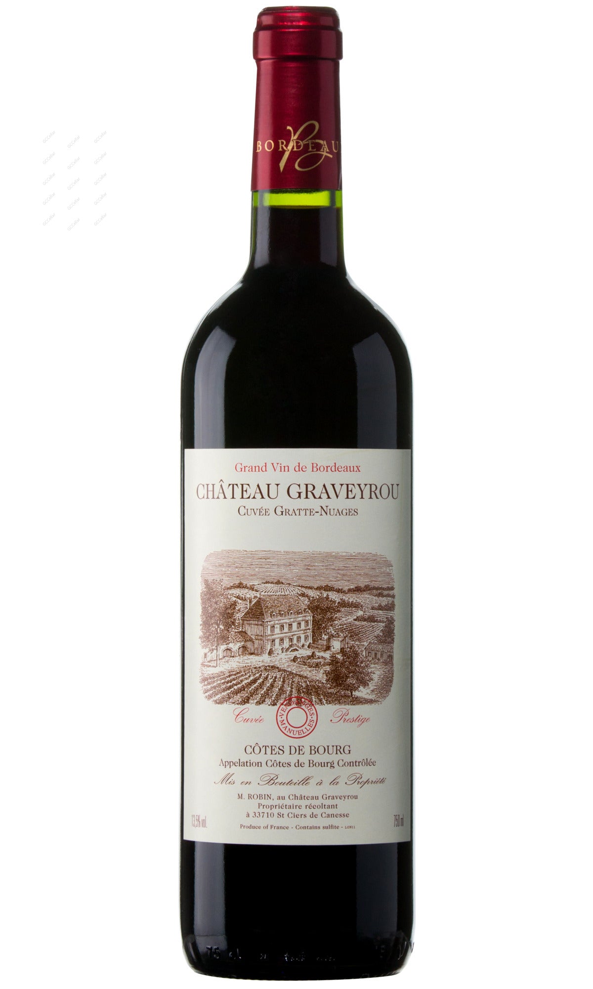 GVGNS-A2014 Chateau Graveyrou, Cuvee Gratte-Nuages 咖菲湖酒莊 750ml