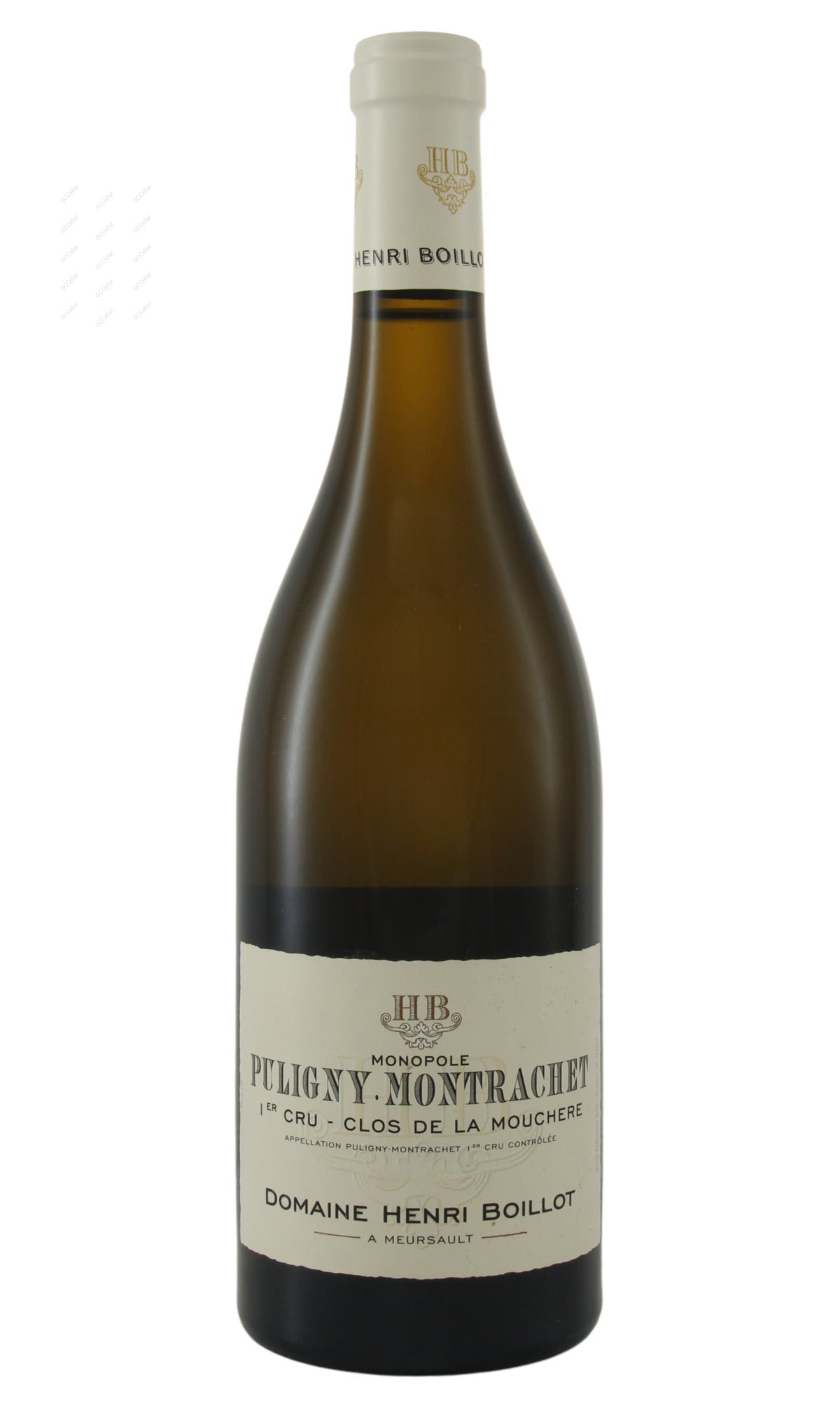 HBLMU-A2014-W Maison Henri Boillot, Puligny Montrachet, Clos de la Mouchere, 1er Cru 亨利博佑酒商 普里蒙哈榭 穆謝爾一級園 白酒 750ml