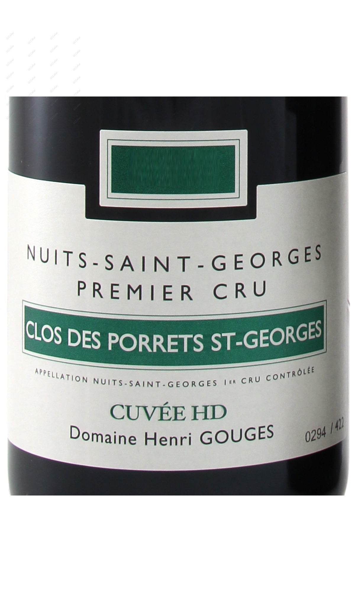 Henri Gouges, NSG, Clos des Porrets St-Georges, 1er Cru, Cuvee HD