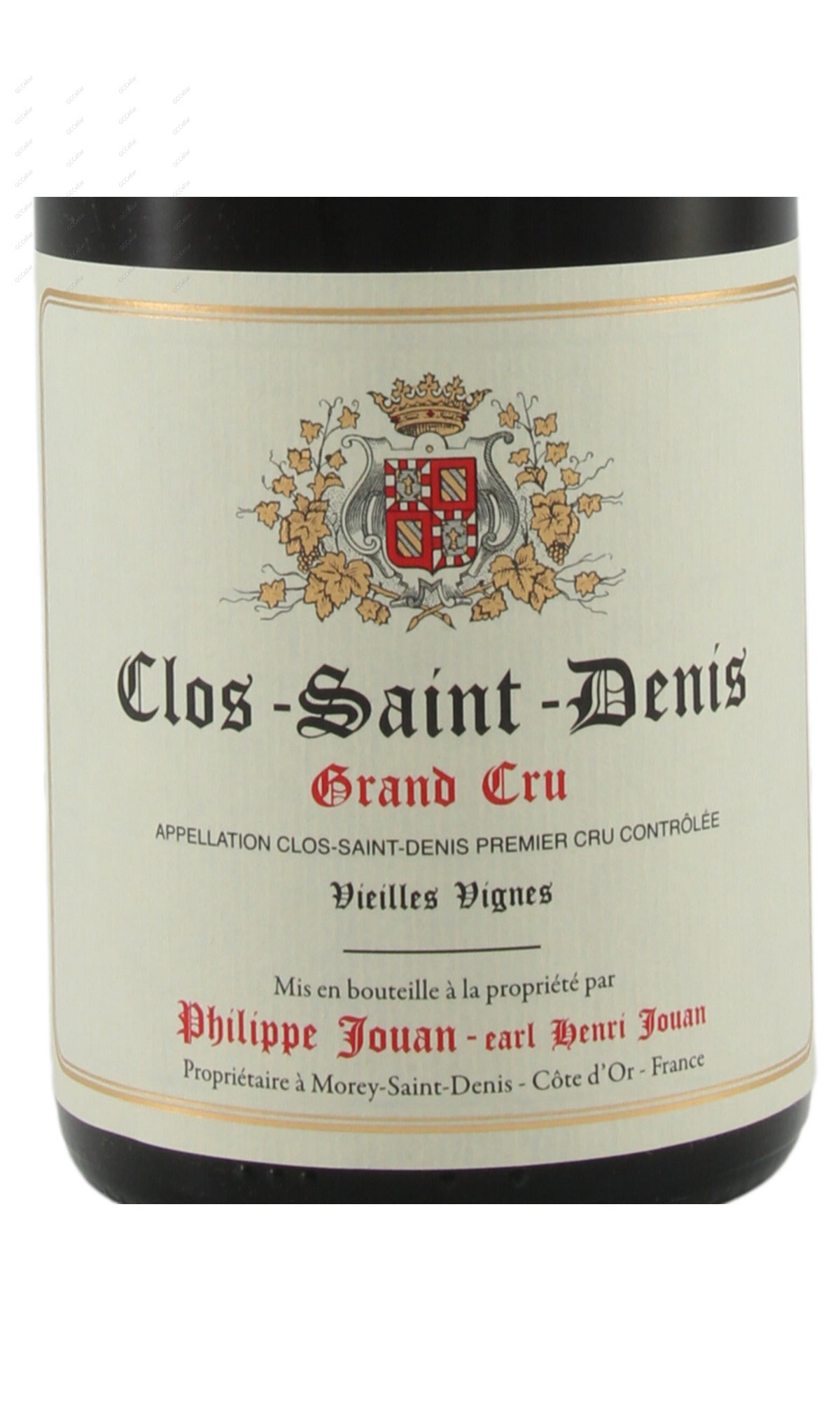 Henri & Philippe Jouan, Clos St Denis, Grand Cru, VV