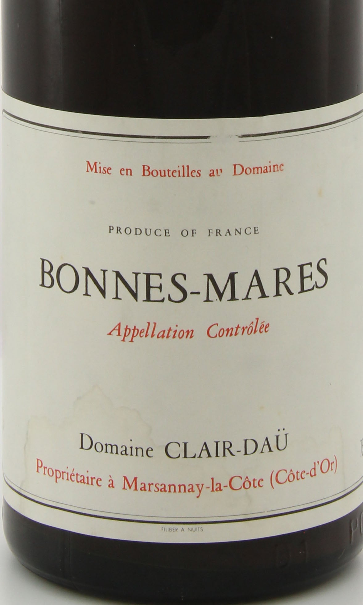 CRUBM-A1979*b-R19001 Clair-Dau, Bonnes Mares*b 基亞達酒莊 柏內瑪爾*b 750ml