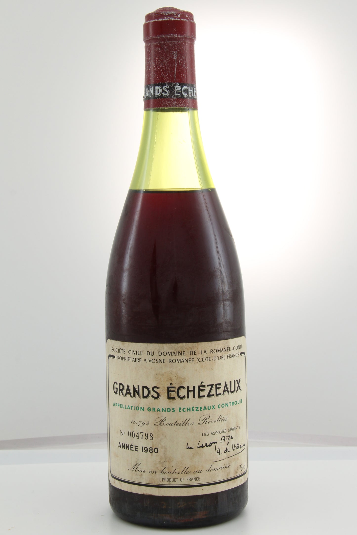 DRCGS-A1980*-R17041 DRC - Grands Echezeaux* DRC 大依瑟索* 750ml