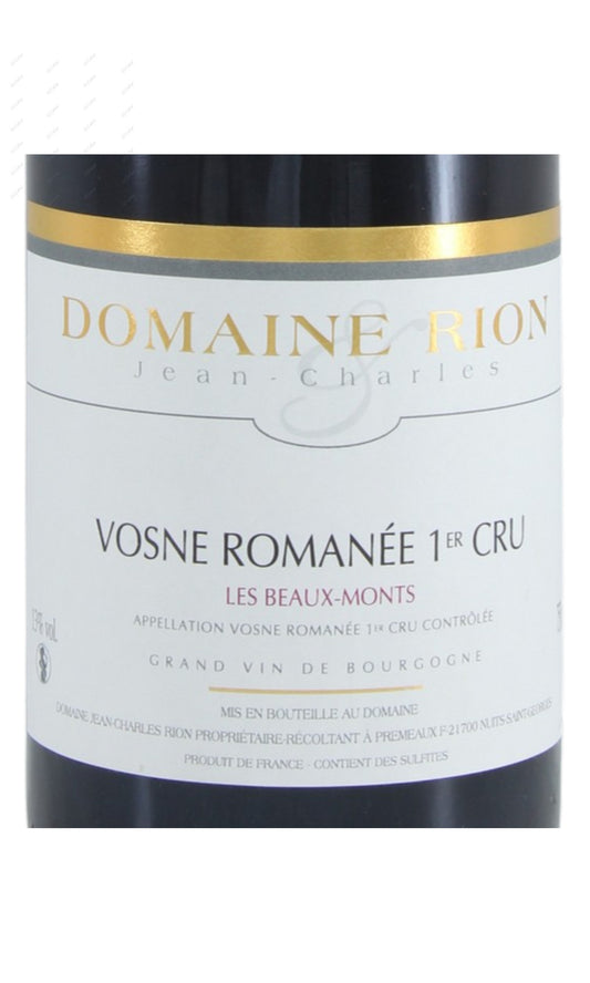 Jean-Charles Rion, Vosne Romanee, Les Beaux Monts, 1er Cru