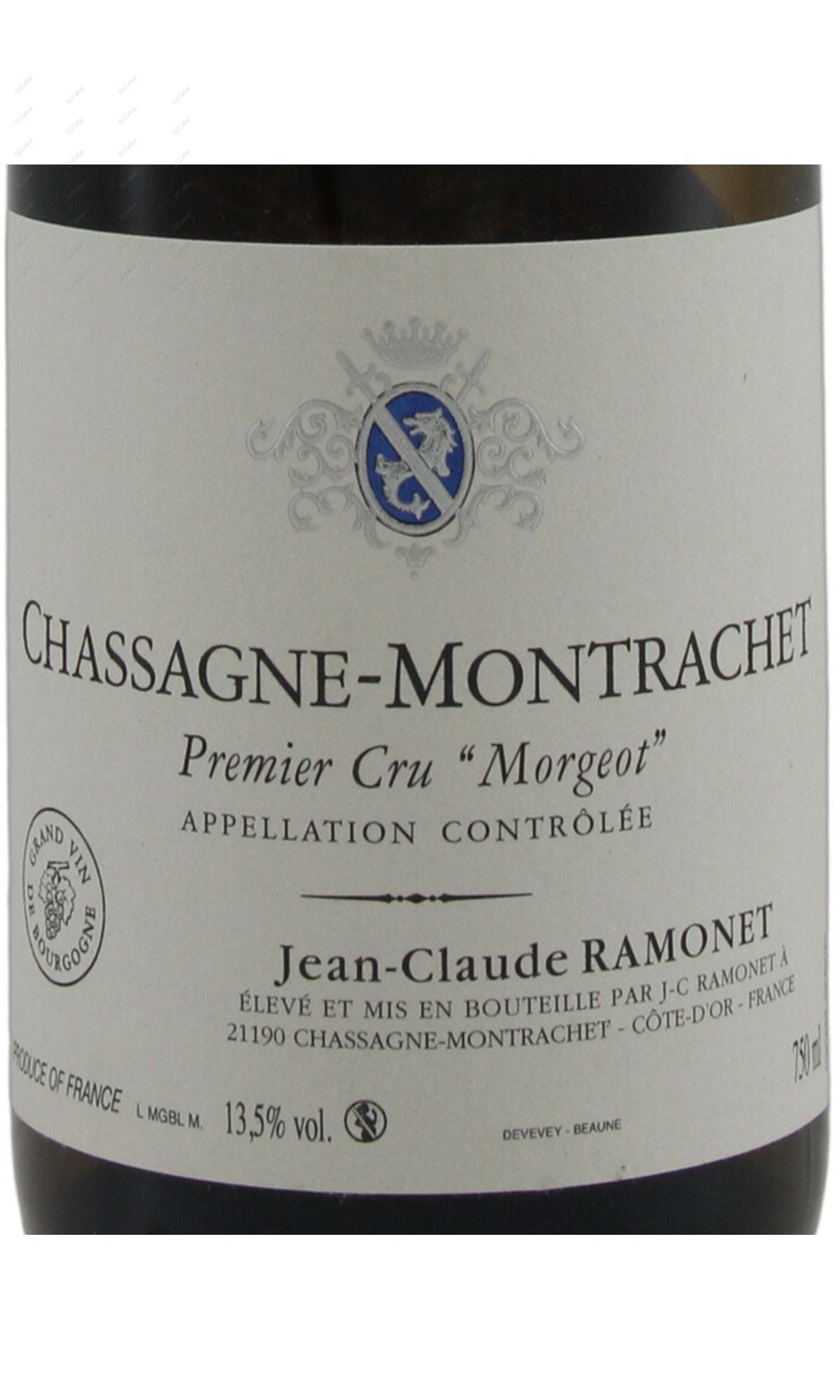 Jean Claude Ramonet, Chassagne Montrachet, Les Morgeots, 1er Cru