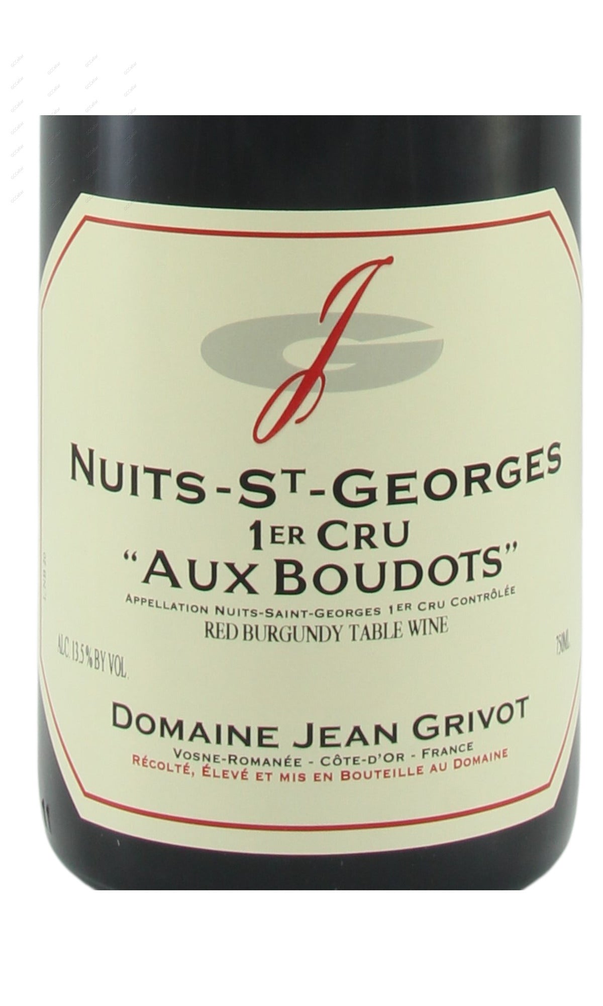 JGVNB-A2020 Jean Grivot, Nuits St Georges, Aux Boudots, 1er Cru 尚貴芳酒莊 夜聖喬治 布度 一級園 750ml