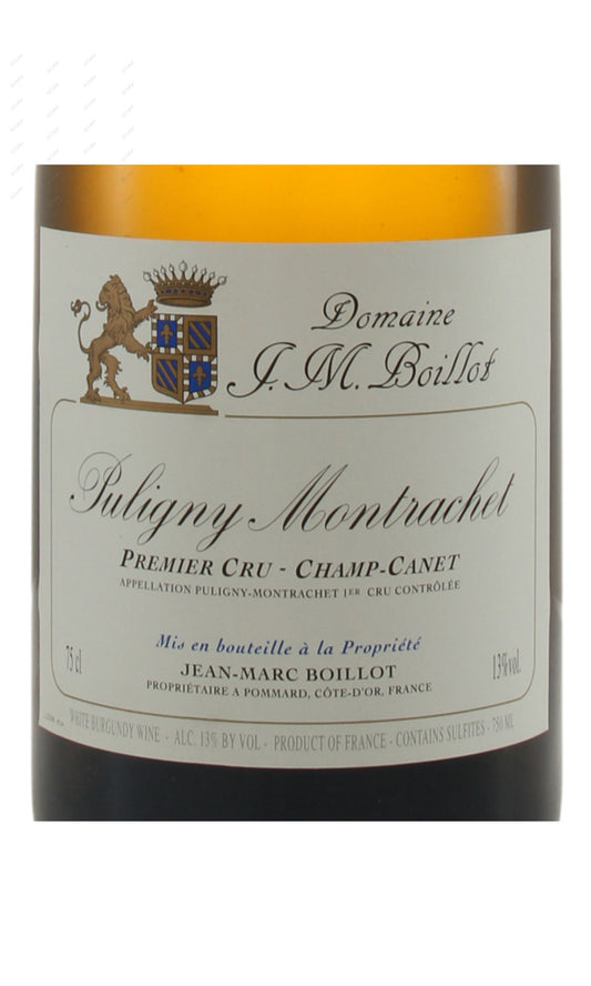 Jean Marc Boillot, Puligny Montrachet, Champ Canet, 1er Cru