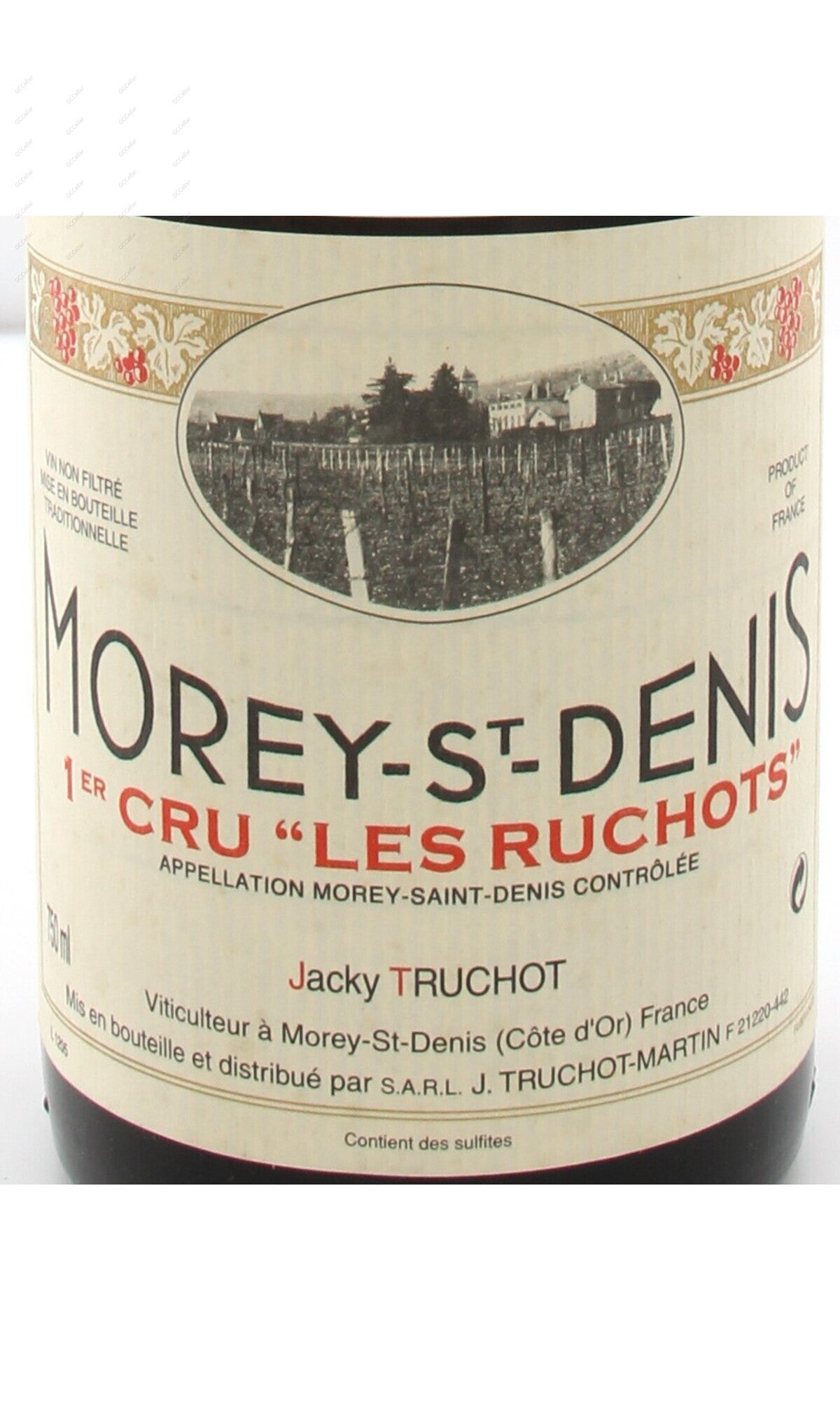 JTMRH-A2005 Jacky Truchot Martin, Morey St. Denis, Les Ruchots, 1er Cru 傑基特魯肖馬丁酒莊 摩利聖丹尼 呂夏特一級園 750ml