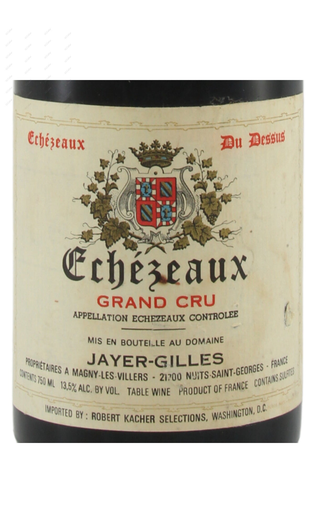 JYGED-A2009 Jayer Gilles, Echezeaux du Dessus, Grand Cru 賈耶佳葉酒莊 上依瑟索特級園 750ml