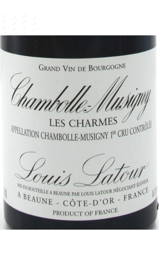 Louis Latour, Chambolle Musigny, Les Charmes, 1er Cru