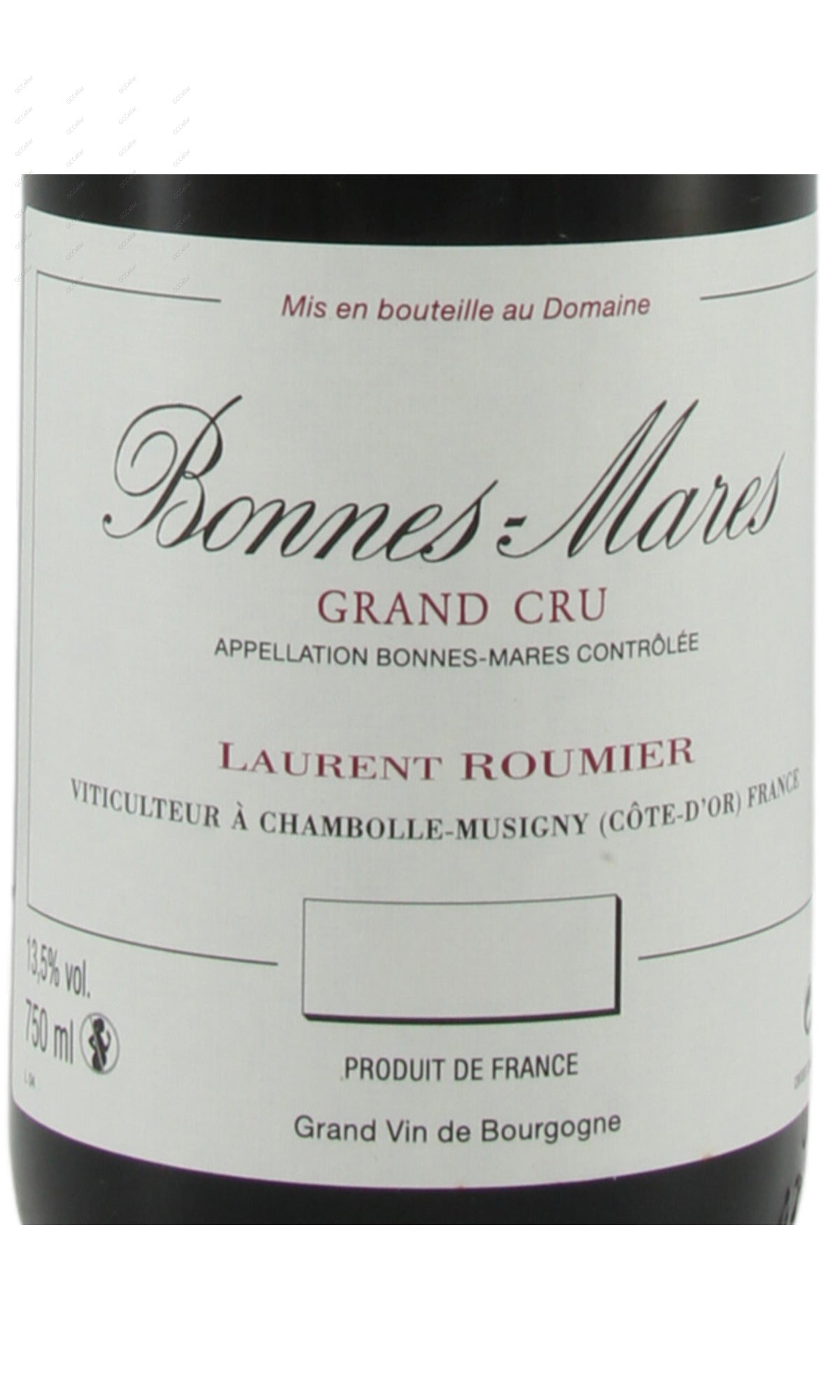 Laurent Roumier, Bonnes Mares, Grand Cru