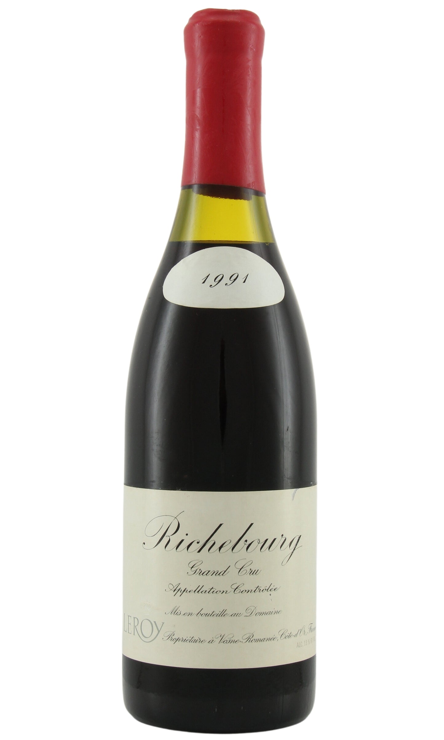 LRRBS-A1991*-R19083 Leroy, Richebourg, Grand Cru* 勒樺酒莊 李其堡特級園* 750ml