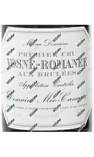 MCZBL-A1997 Meo-Camuzet, Vosne-Romanee, Aux Brulees, 1er Cru 梅歐卡慕賽酒莊 維森羅曼尼 布魯利 一級園 750ml
