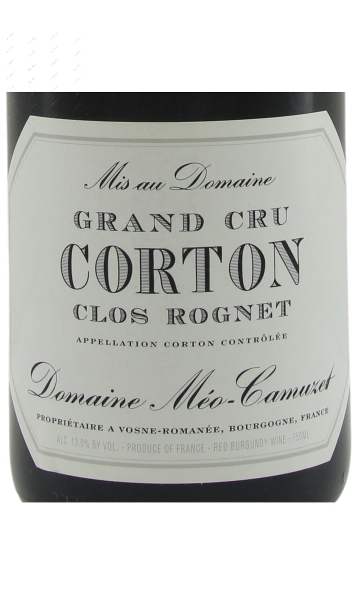 MCZRN-A2013 Meo-Camuzet, Corton, Clos Rognet, Grand Cru 梅歐卡慕賽酒莊 高登 羅涅特級園 750ml