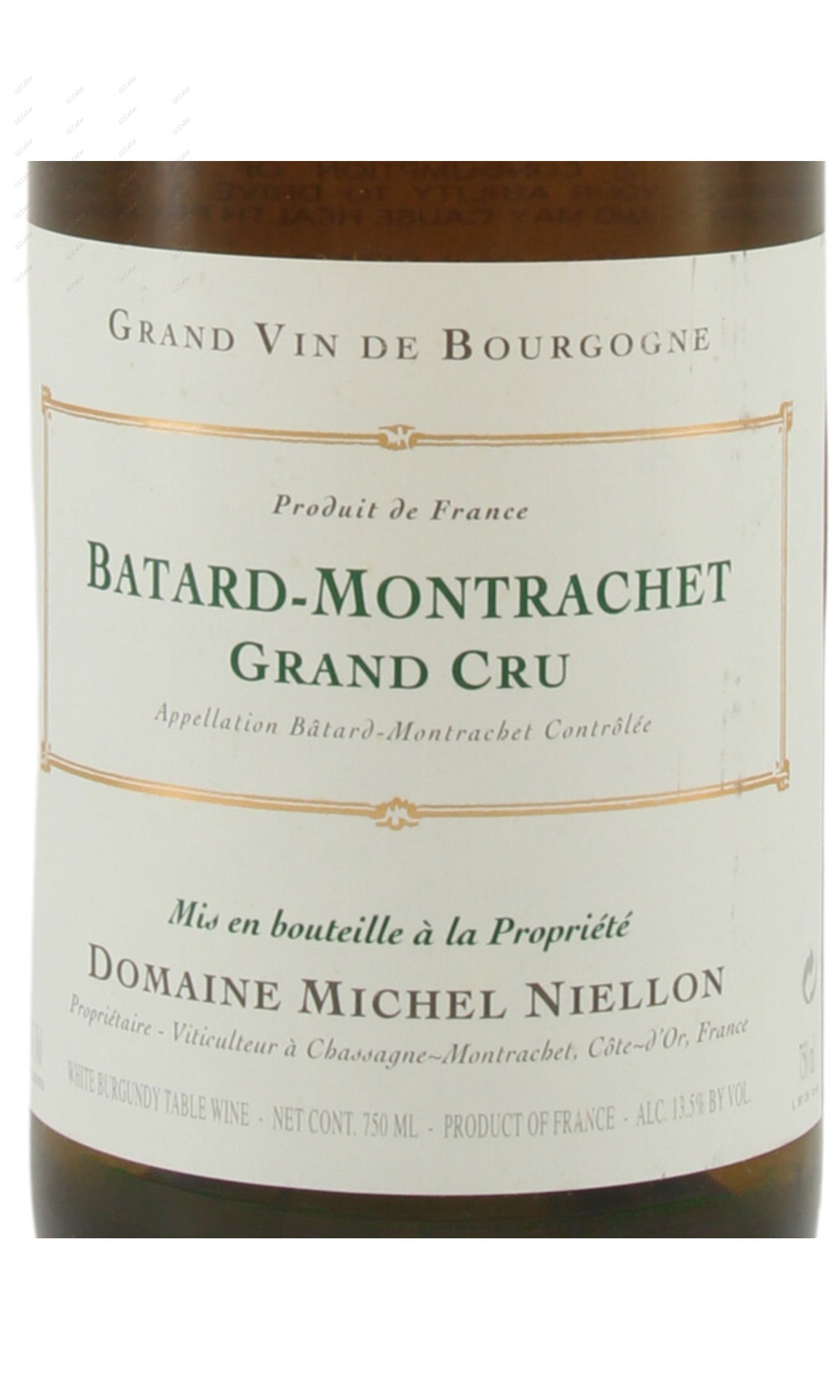 MINBM-A2005-W Michel Niellon, Batard Montrachet, Grand Cru 米歇爾尼龍酒莊 巴塔蒙哈榭特級園 白酒 750ml