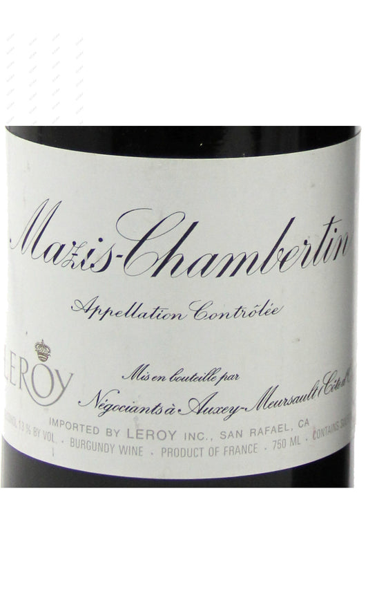 Maison Leroy, Mazis Chambertin Grand Cru