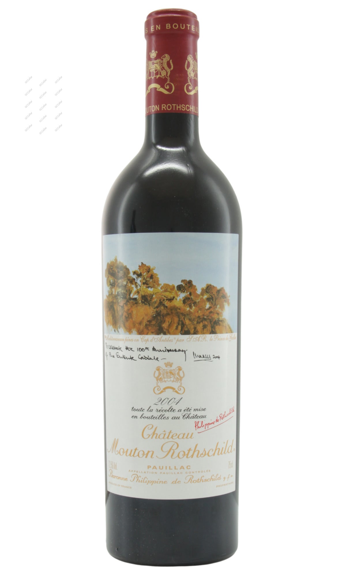 MOTNS-A2004 Chateau Mouton Rothschild 武當(木桐) 750ml